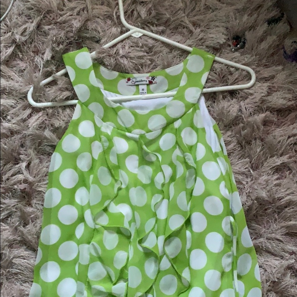 Young girls church dress